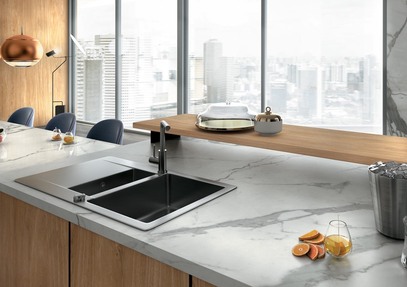 Porcelain Kitchen Worktops Cardiff