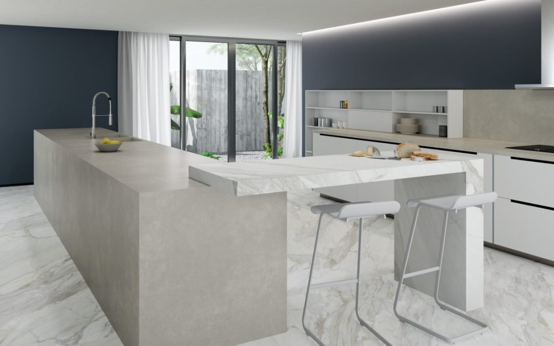 Porcelain Kitchen Worktops and Countertops Burnham