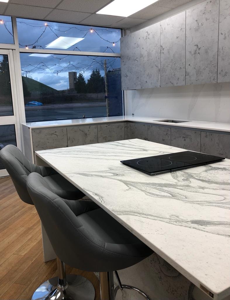 Calacatta Porcelain Worktops 