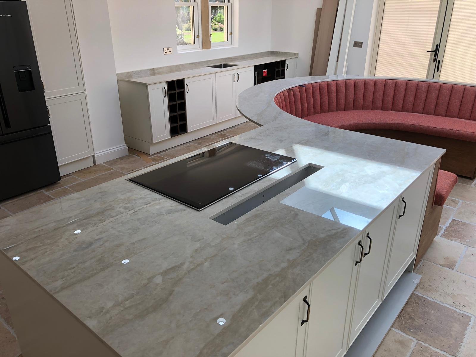 Arabescato Porcelain Worktops