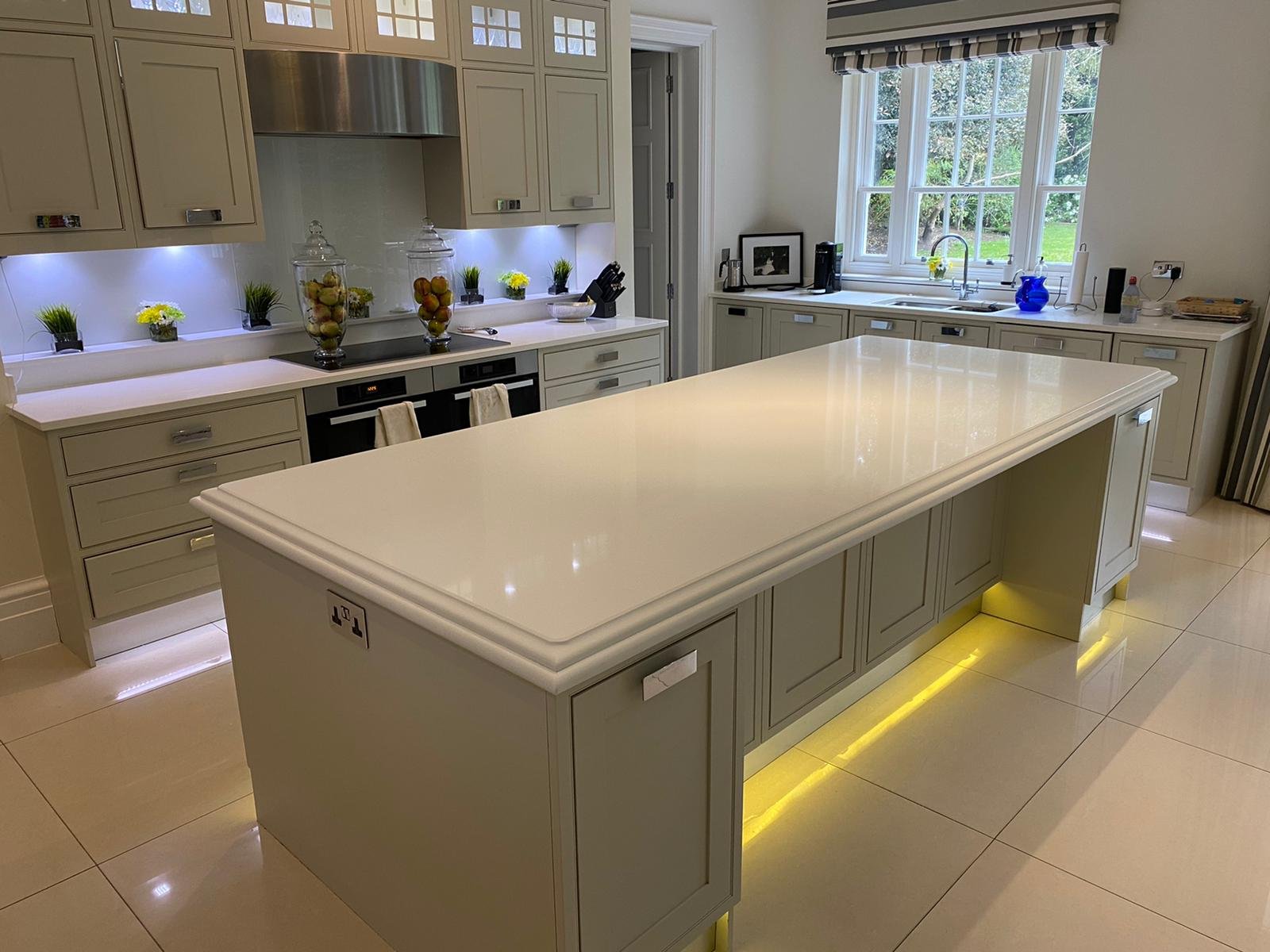 Arabescato Porcelain Worktops