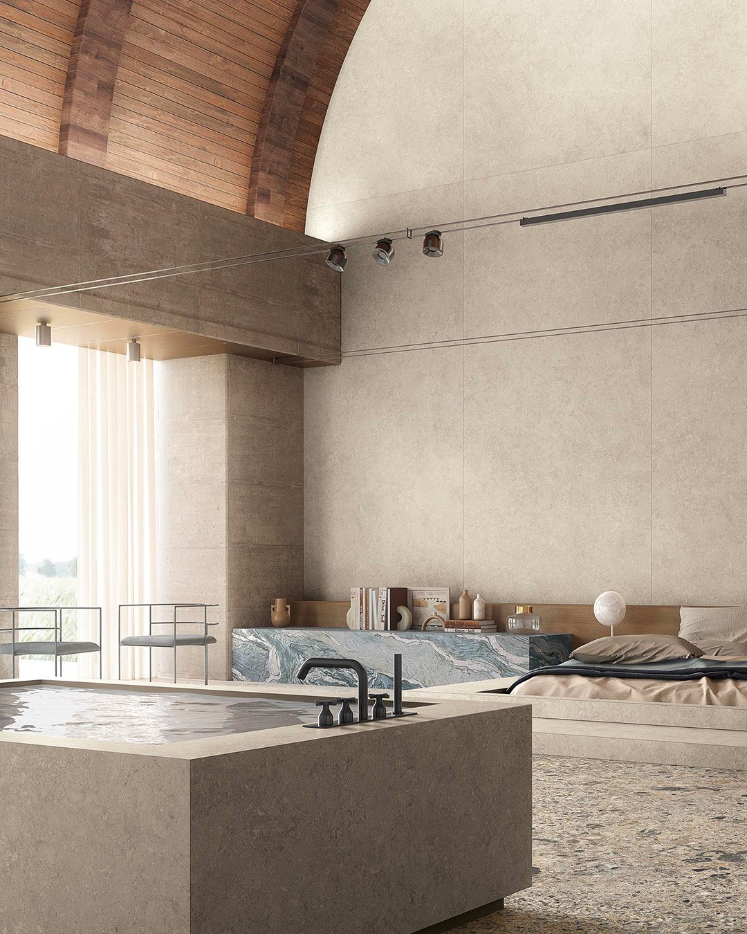 W8 Porcelain Kitchen Worktops