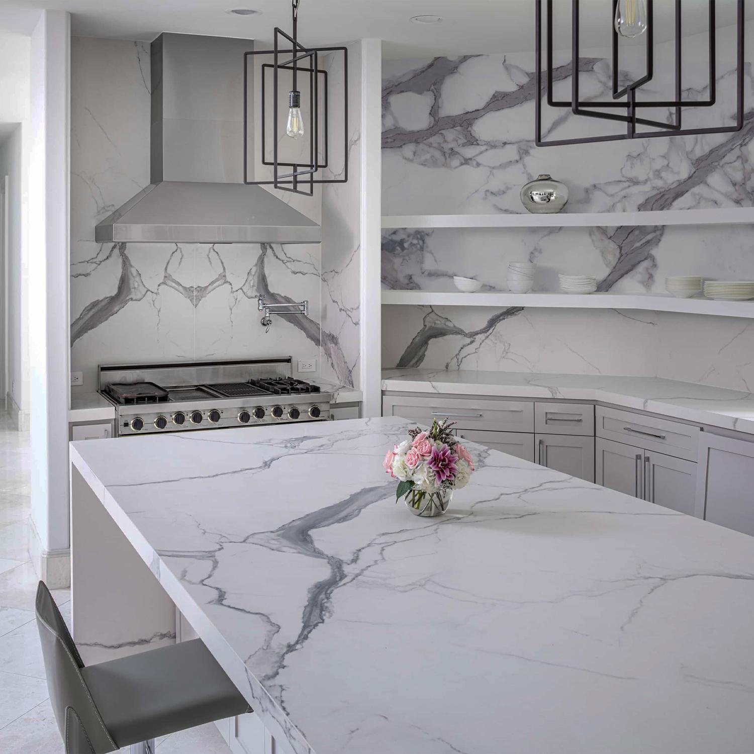 W8 Porcelain Kitchen Worktops